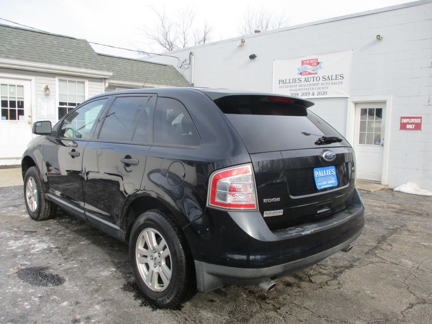 2010 BLACK Ford Edge SE FWD (2FMDK3GC3AB) with an 3.5L V6 DOHC 24V engine, 6-Speed Automatic transmission, located at 540a Delsea Drive, Sewell, NJ, 08080, (856) 589-6888, 39.752560, -75.111206 - Photo#3